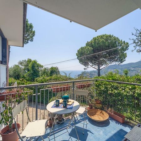 Casa Anna Sea View, Pool, Parking & Wifi Apartman Rapallo Kültér fotó