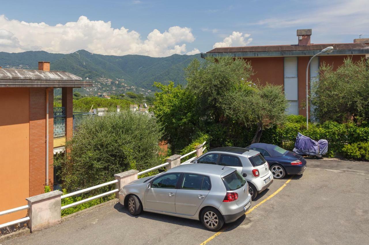 Casa Anna Sea View, Pool, Parking & Wifi Apartman Rapallo Kültér fotó