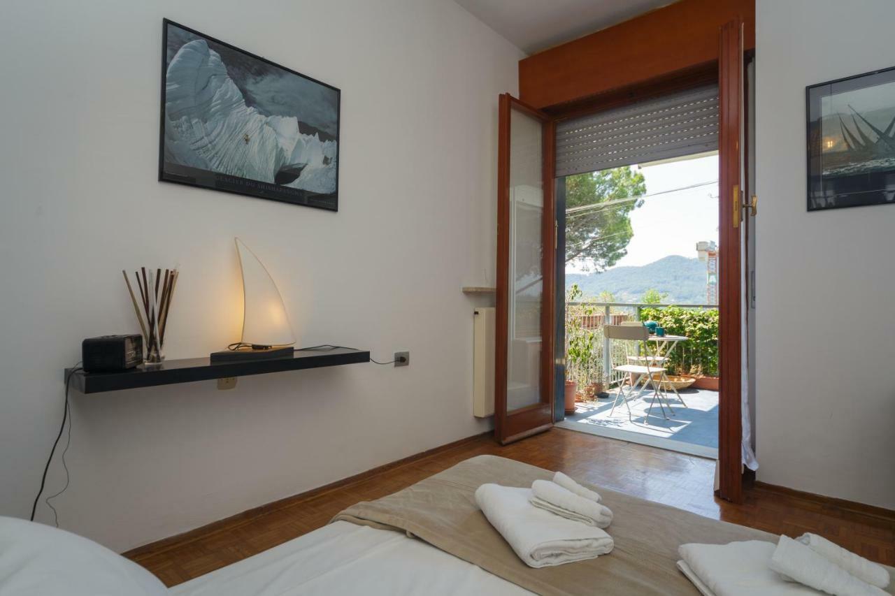 Casa Anna Sea View, Pool, Parking & Wifi Apartman Rapallo Kültér fotó